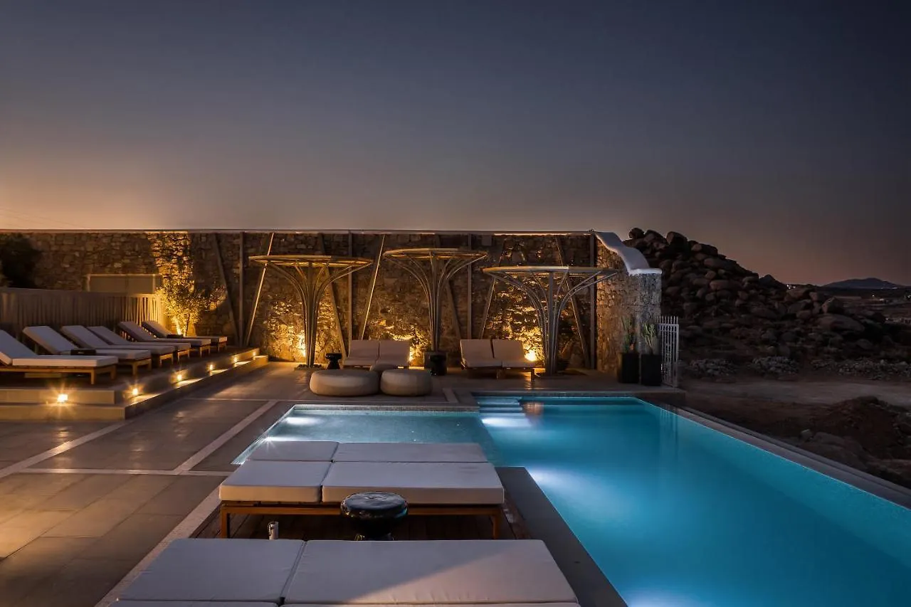 Amyth Of Mykonos Super Paradise Hotell