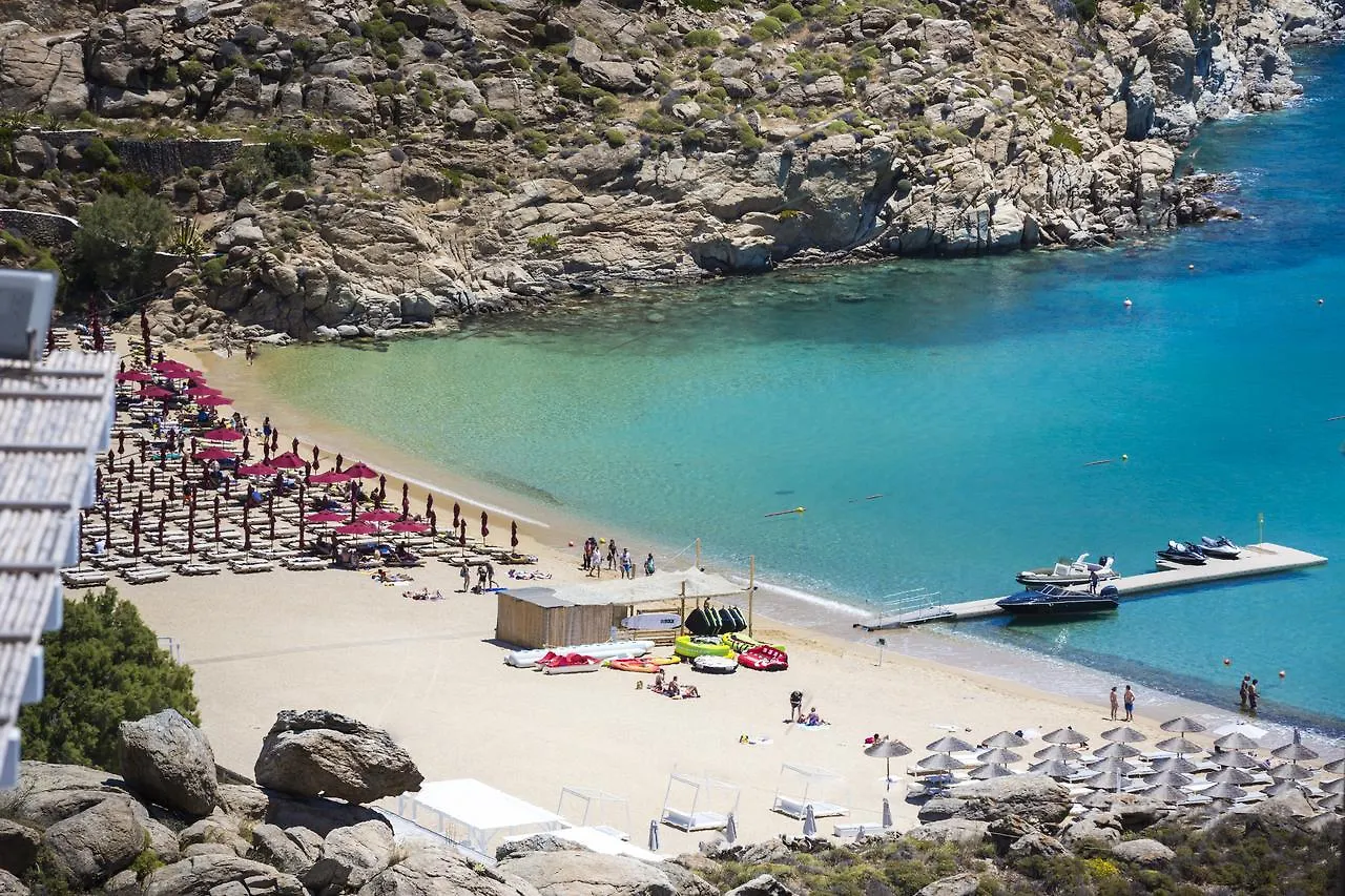 Amyth Of Mykonos Super Paradise 4*, Super Paradise Beach (Mykonos) Grekland