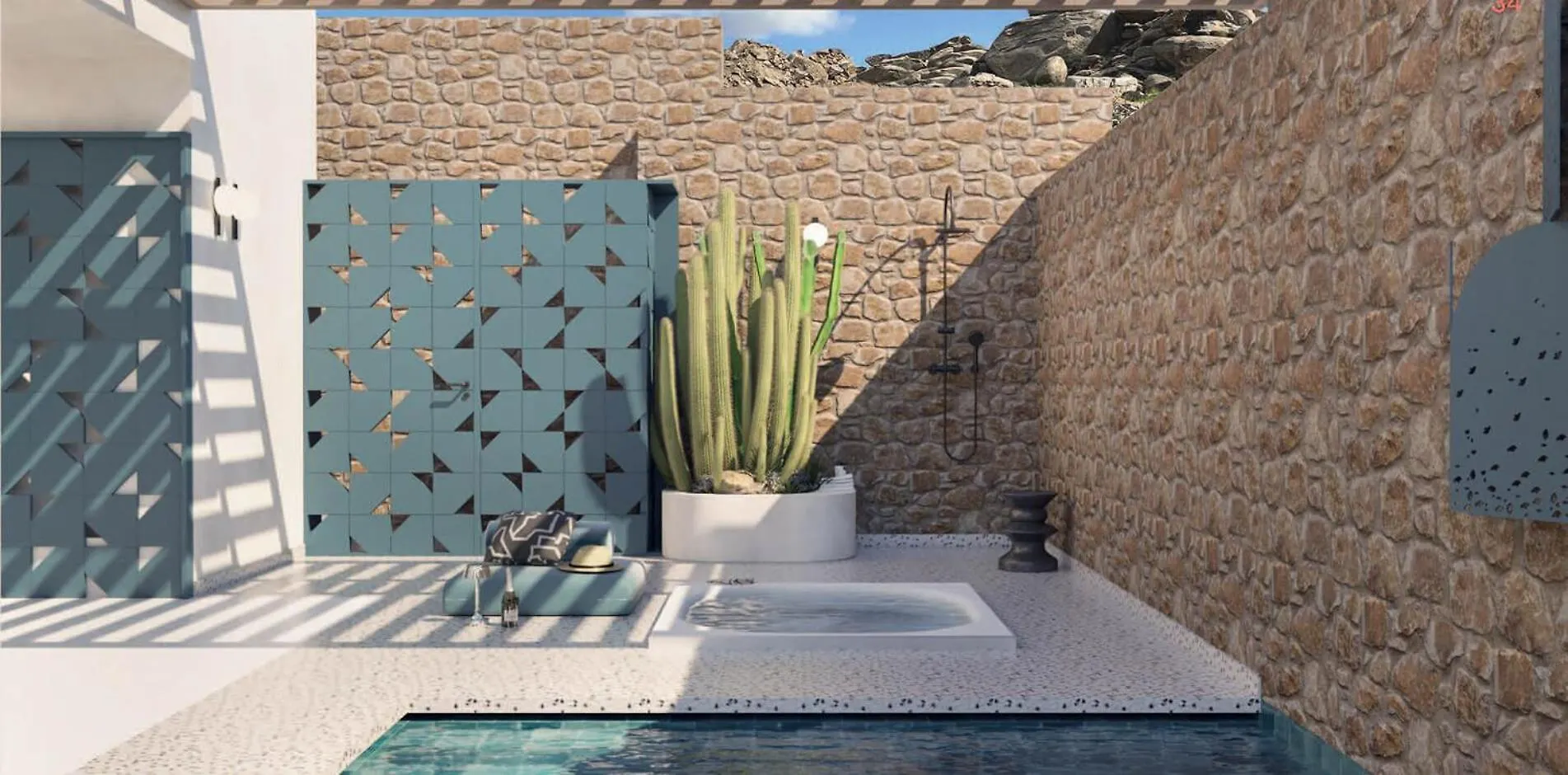 **** Hotel Amyth Of Mykonos Super Paradise Grécia